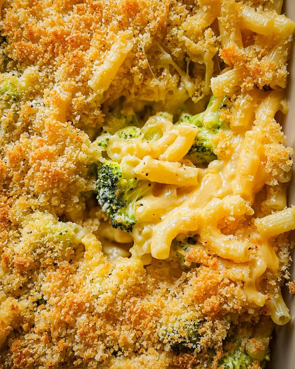 Baked Broccoli Mac and Cheese