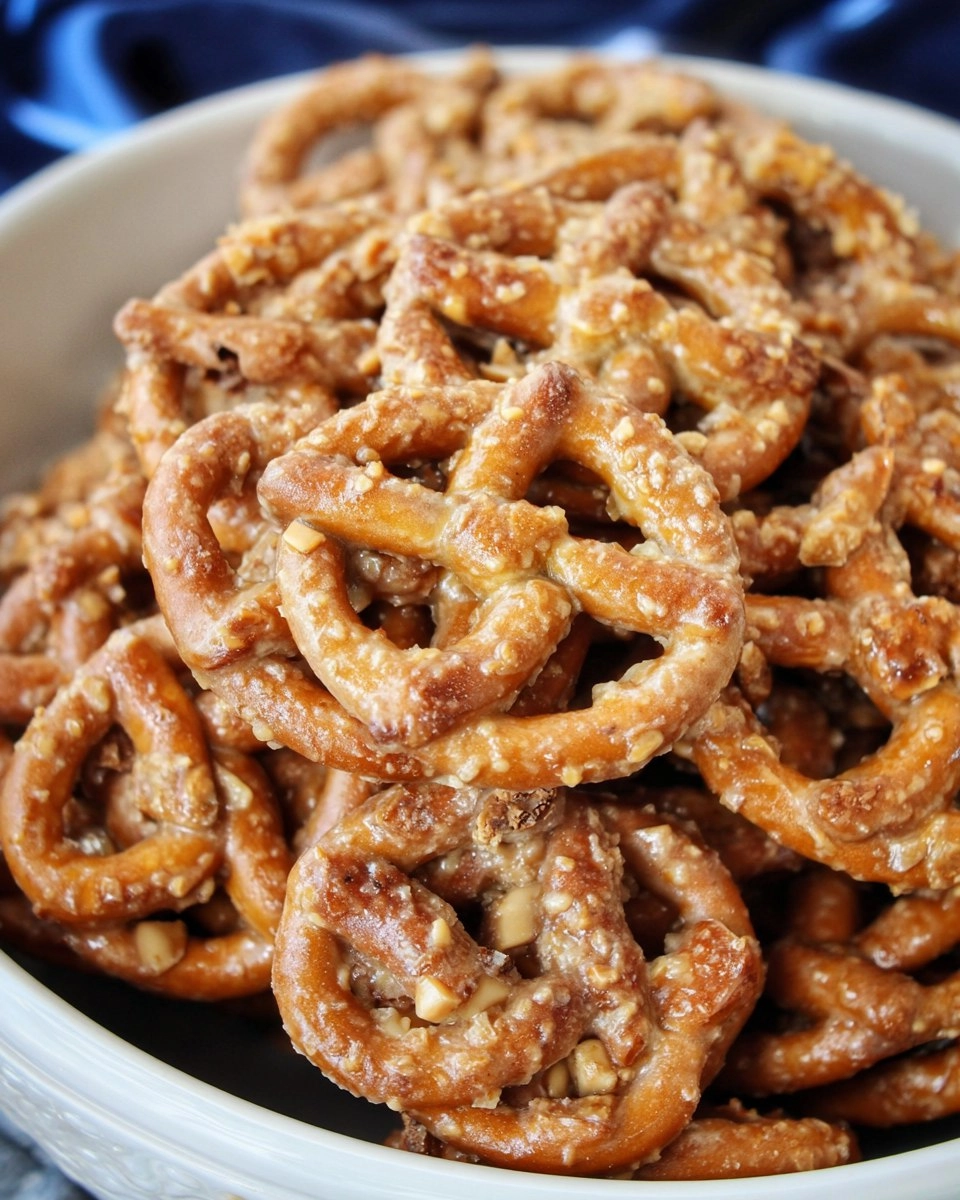Butter Toffee Pretzels