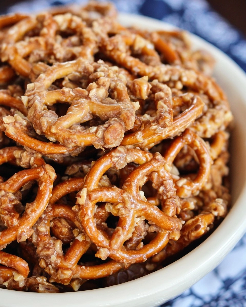 Butter Toffee Pretzels