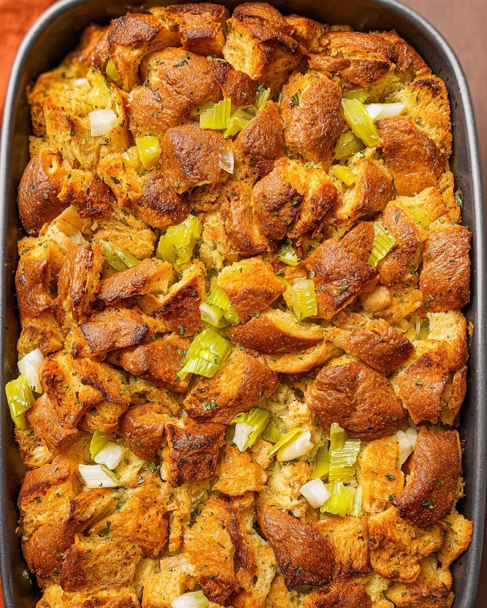 Buttery Herb Croissant Stuffing