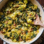 Caramelised-Brussels-Sprout-Hash-with-Leeks-and-Pancetta-Recipe