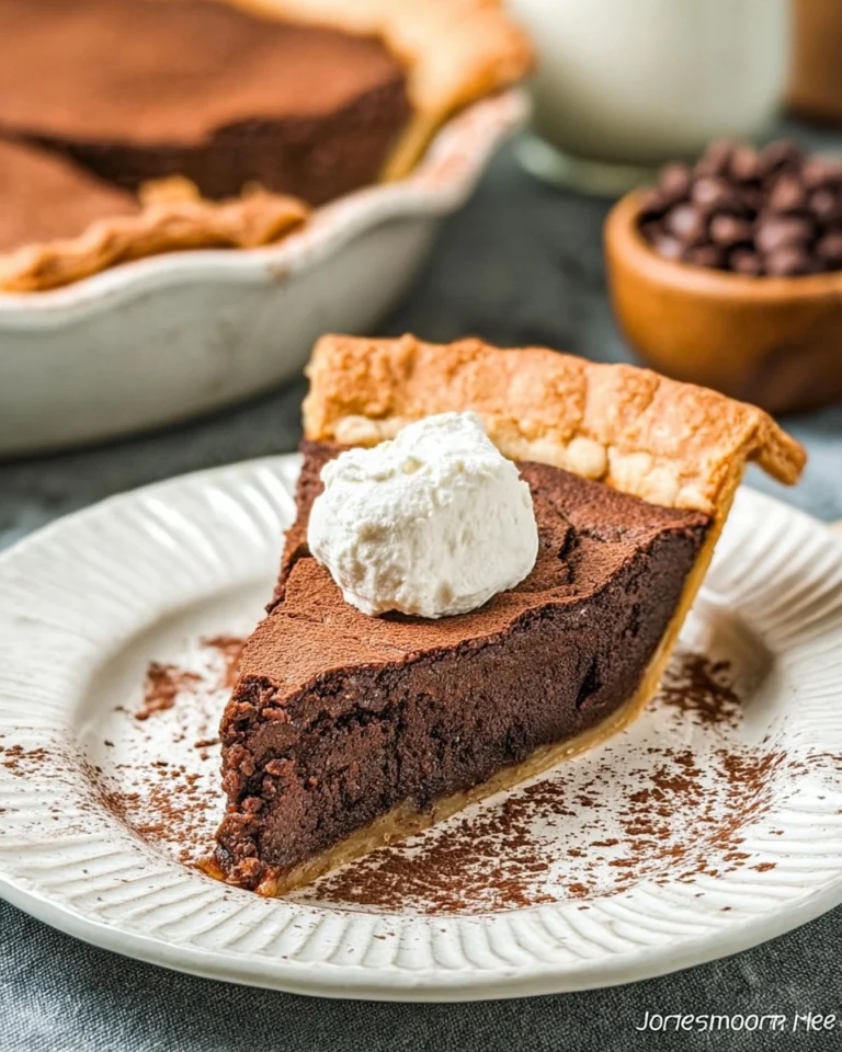 Classic-Chocolate-Chess-Pie-Recipe
