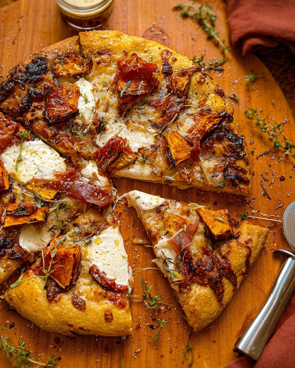 Comforting Fall Harvest Pizza with Prosciutto