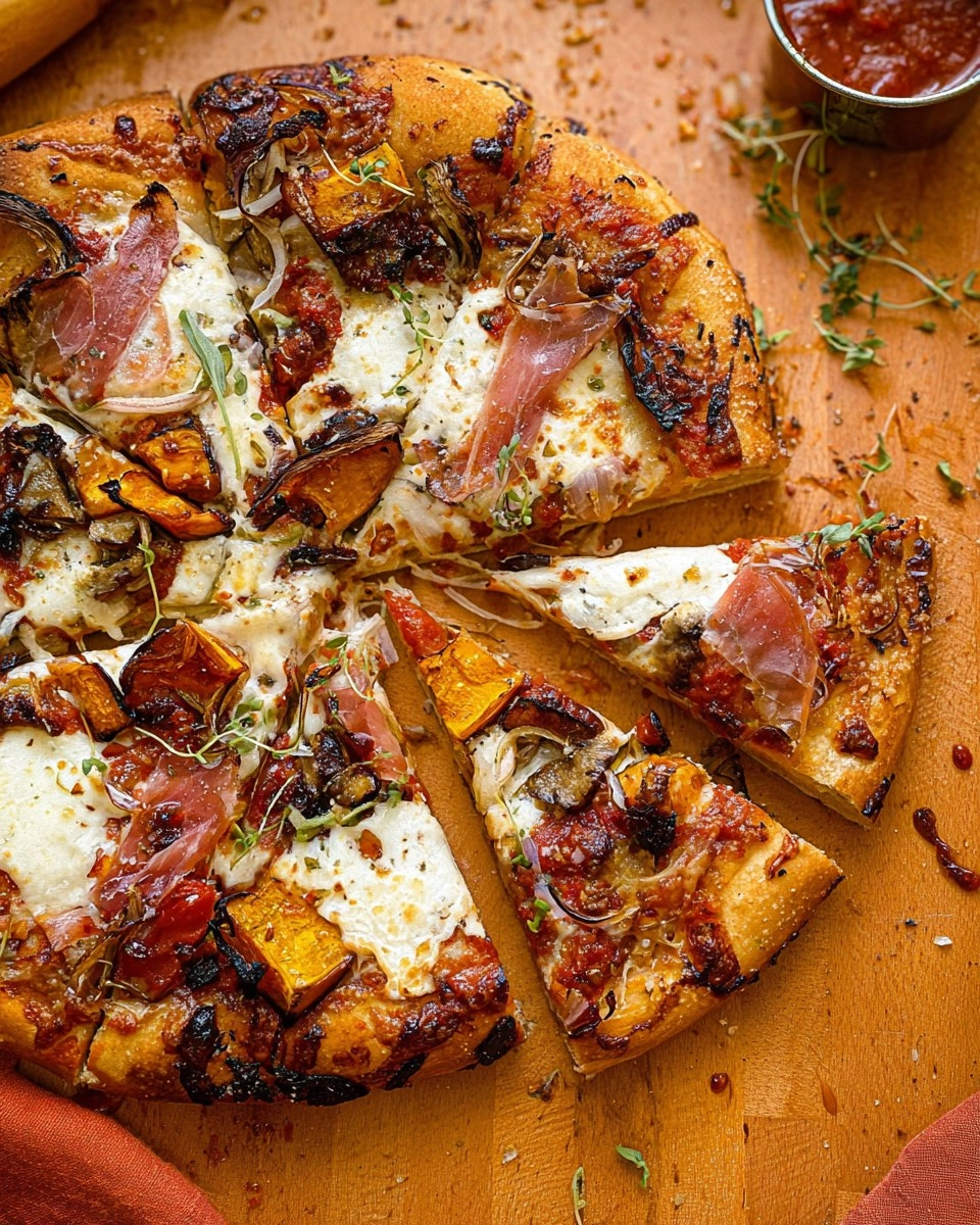 Comforting Fall Harvest Pizza with Prosciutto
