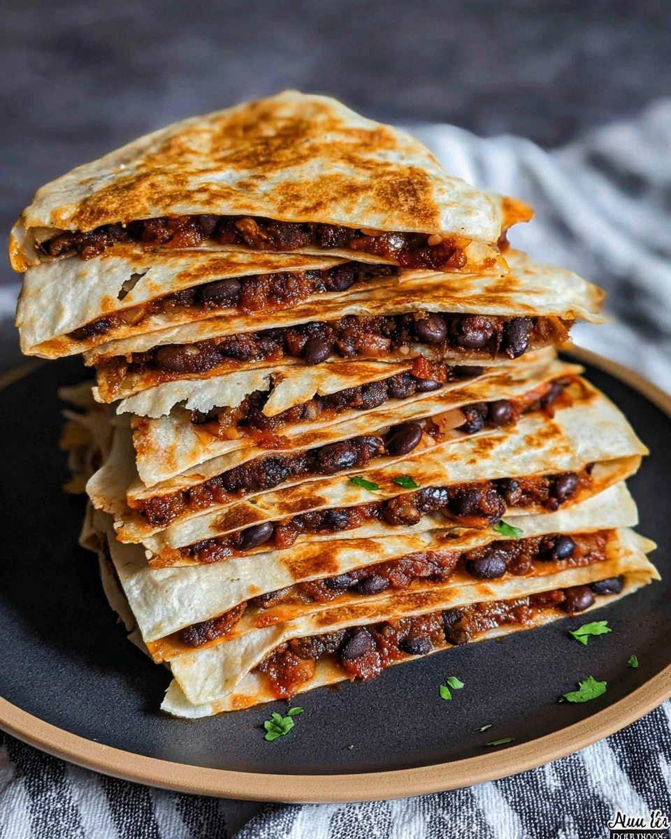 Crispy Black Bean Quesadillas 66 Crispy Black Bean Quesadillas