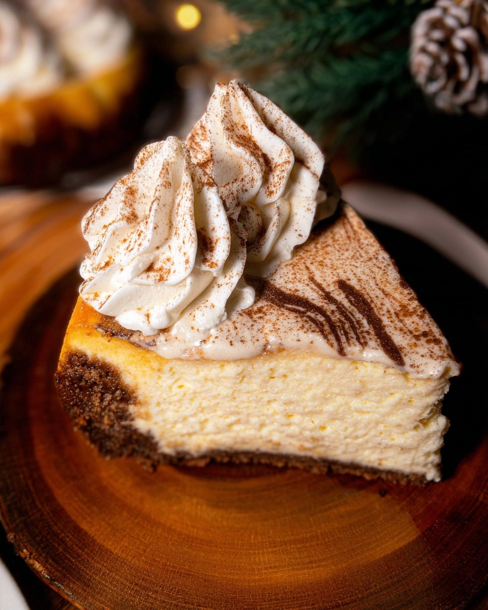 Eggnog Cheesecake