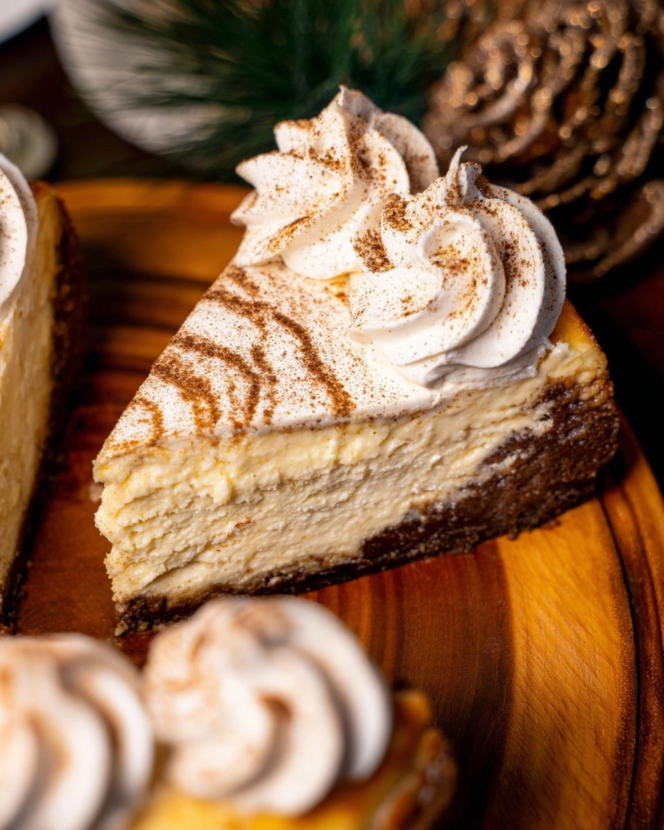 Eggnog Cheesecake