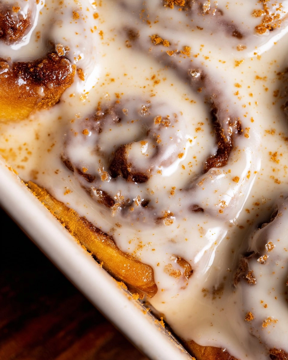Eggnog Cinnamon Rolls