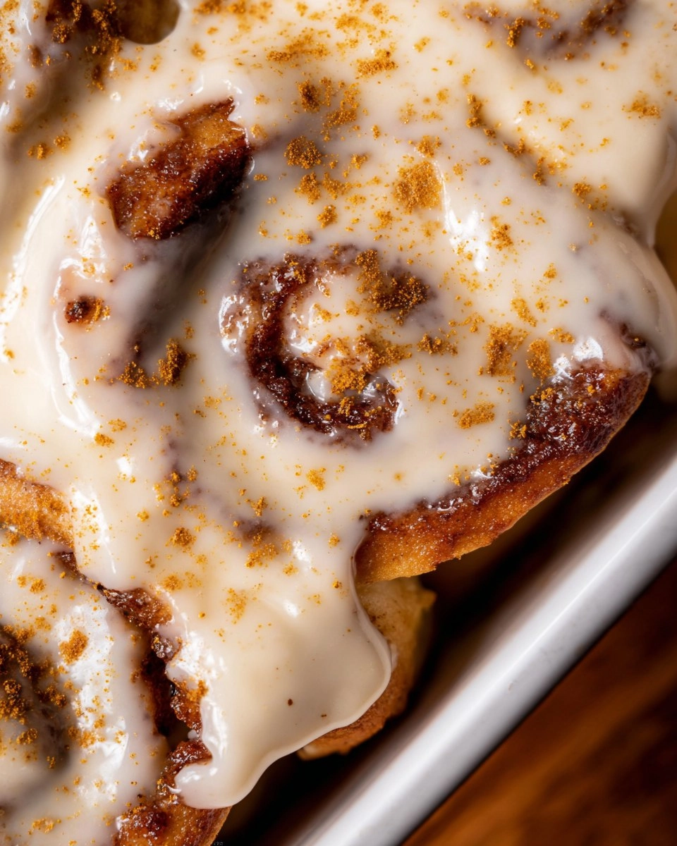 Eggnog Cinnamon Rolls