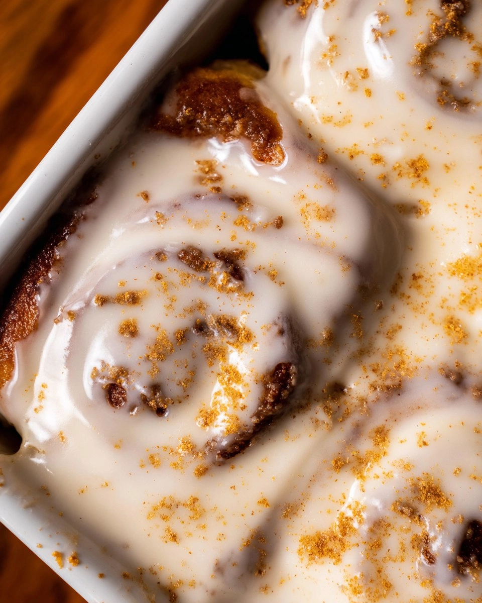Eggnog Cinnamon Rolls
