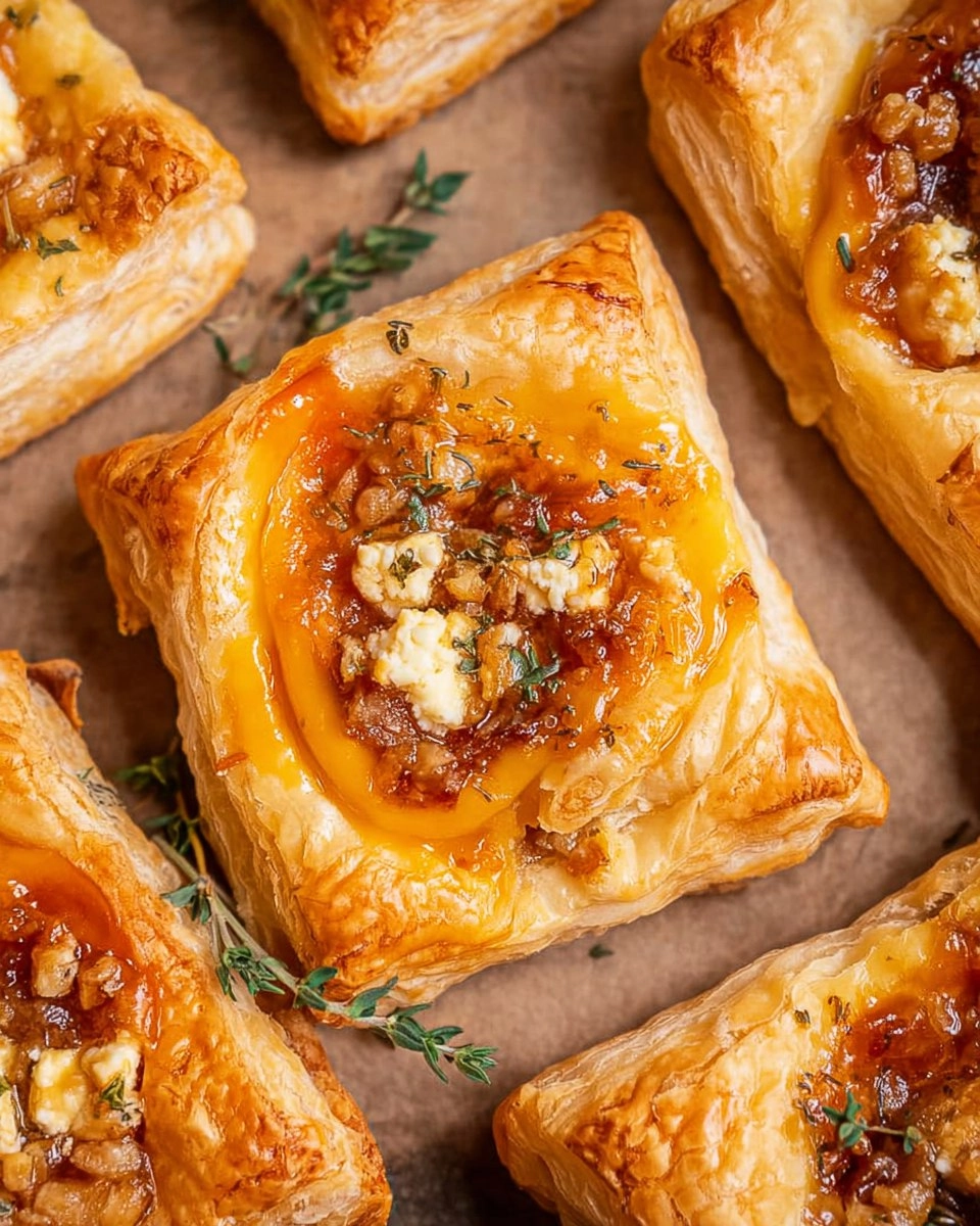Goat Cheese Puff Pastry
