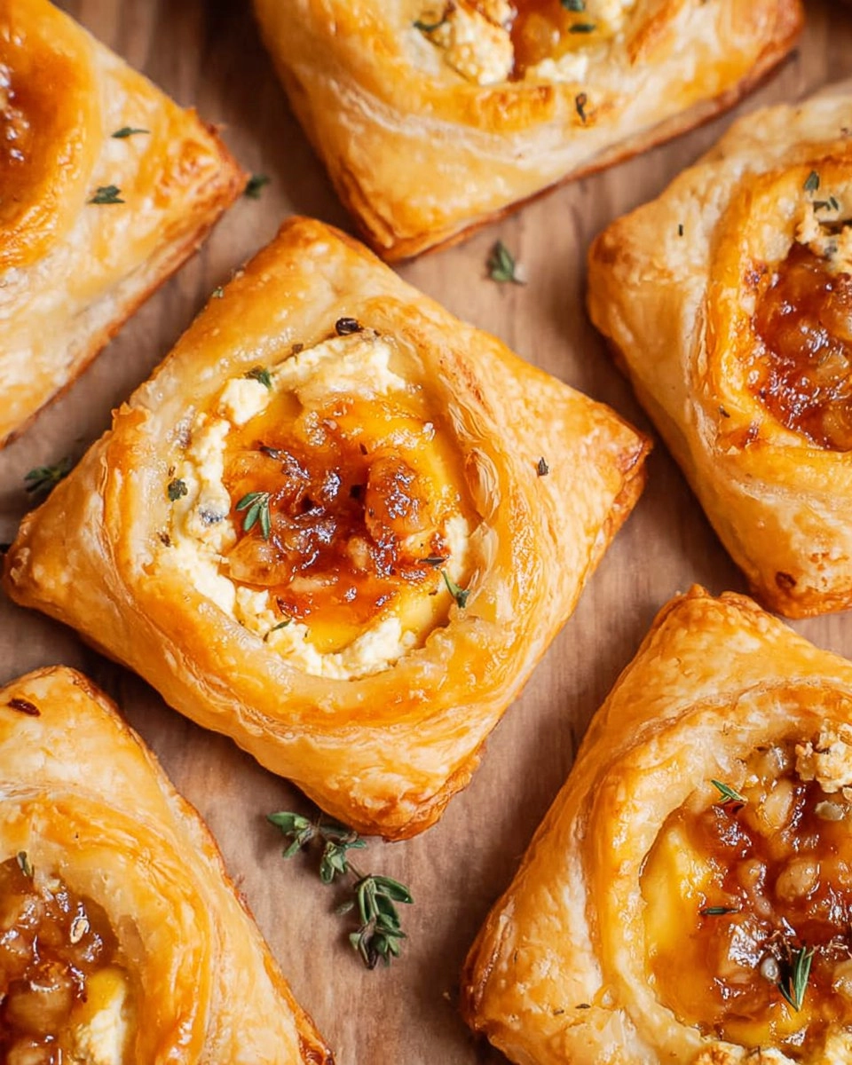 Goat Cheese Puff Pastry