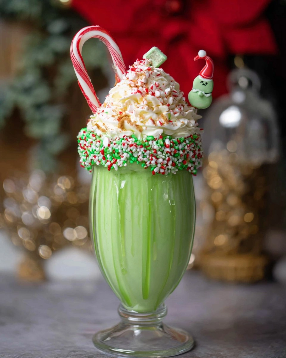 Grinch Milkshake