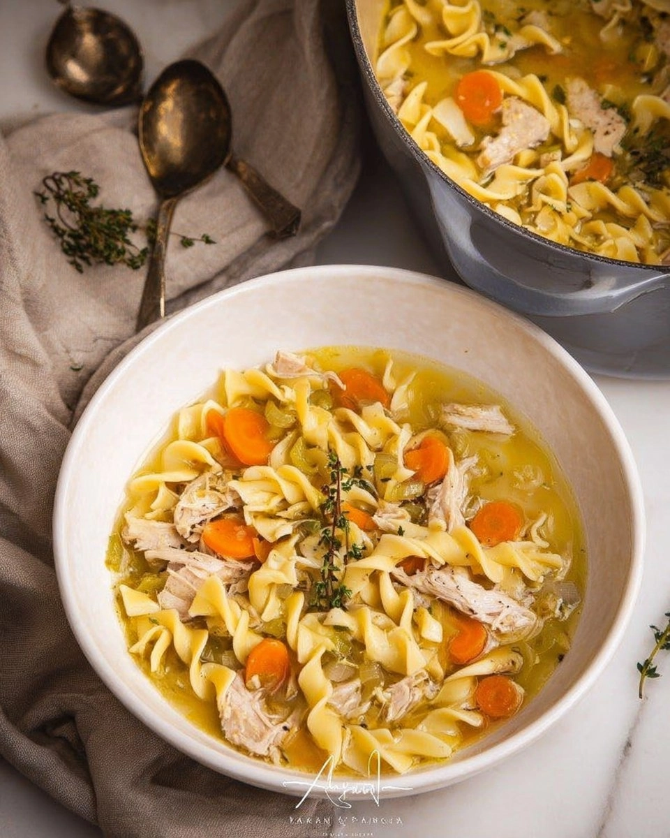 Homemade Turkey Noodle Soup