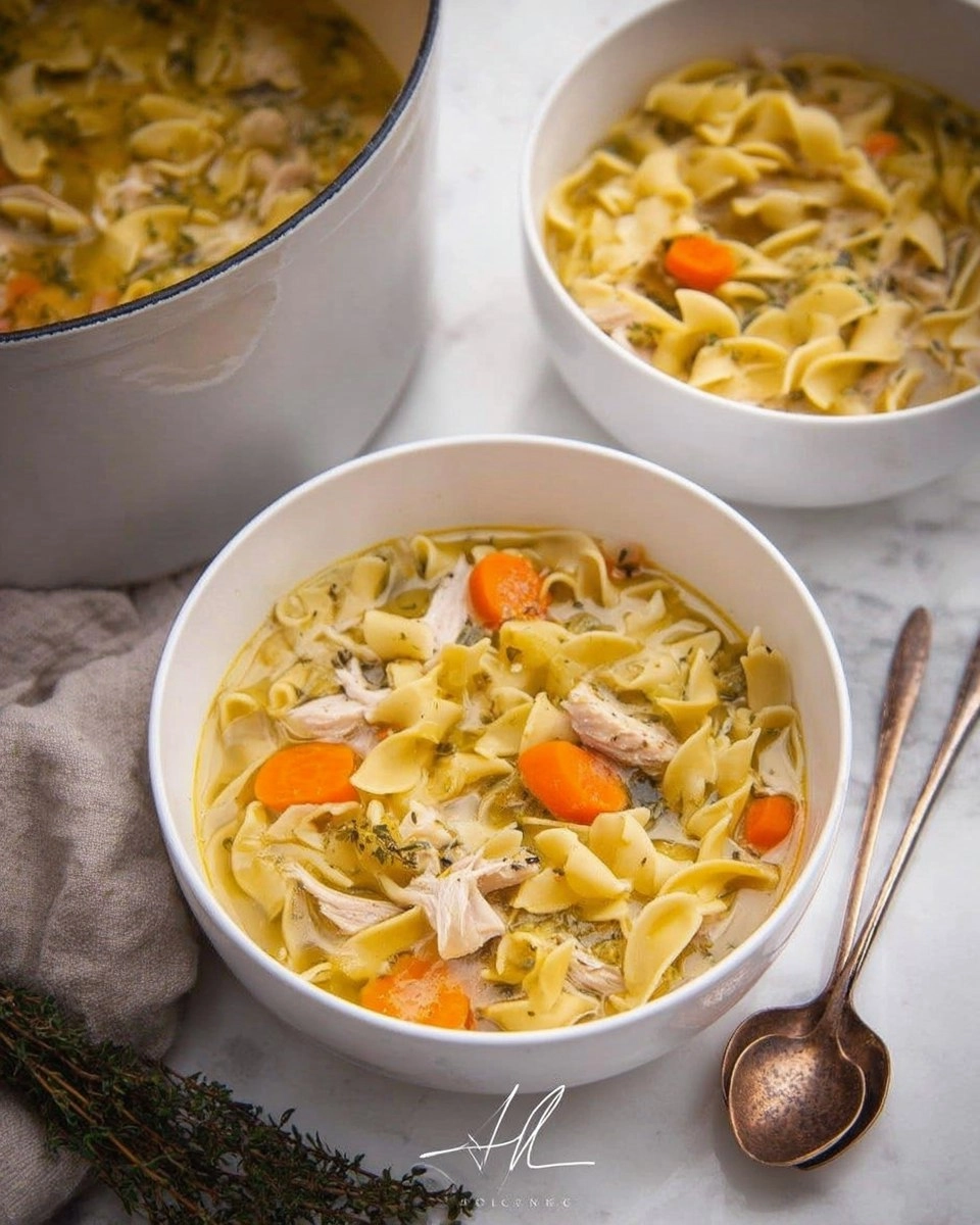 Homemade Turkey Noodle Soup
