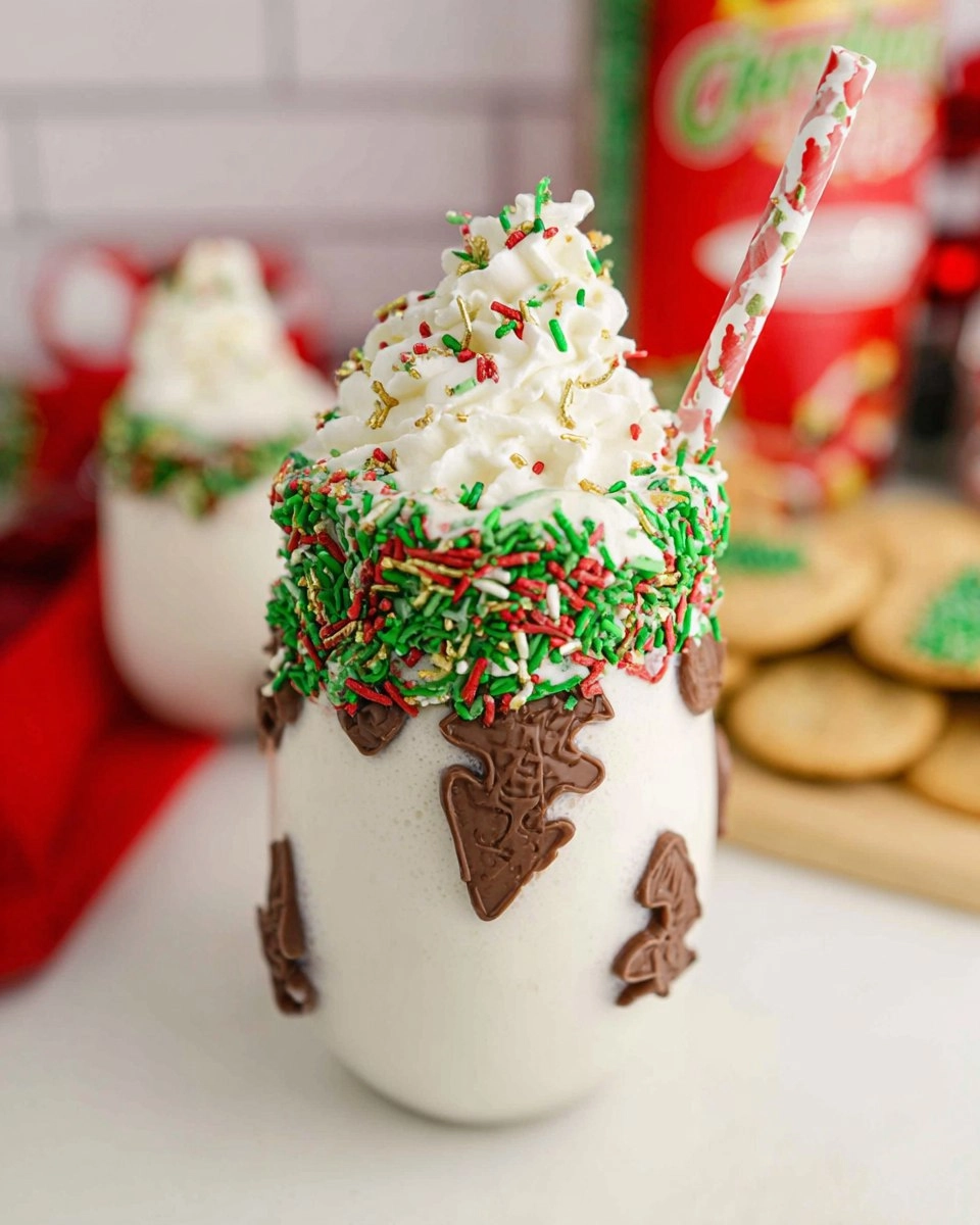 Little Debbie Christmas Tree Cake Milkshake