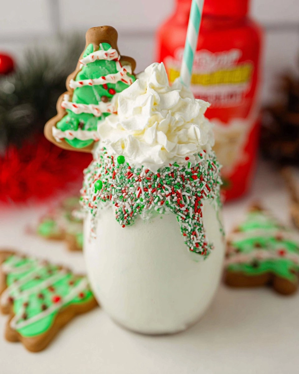 Little Debbie Christmas Tree Cake Milkshake