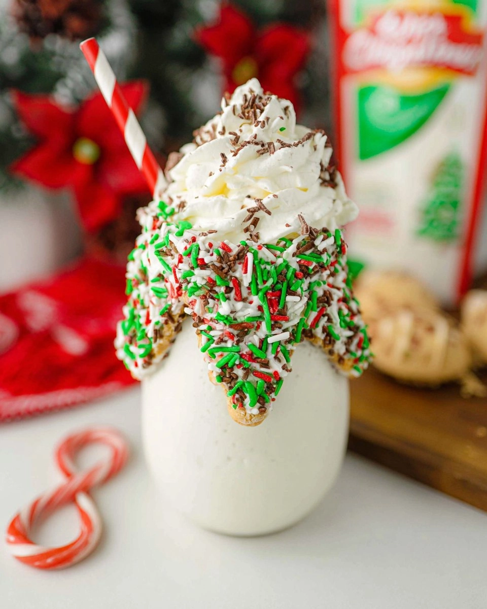 Little Debbie Christmas Tree Cake Milkshake