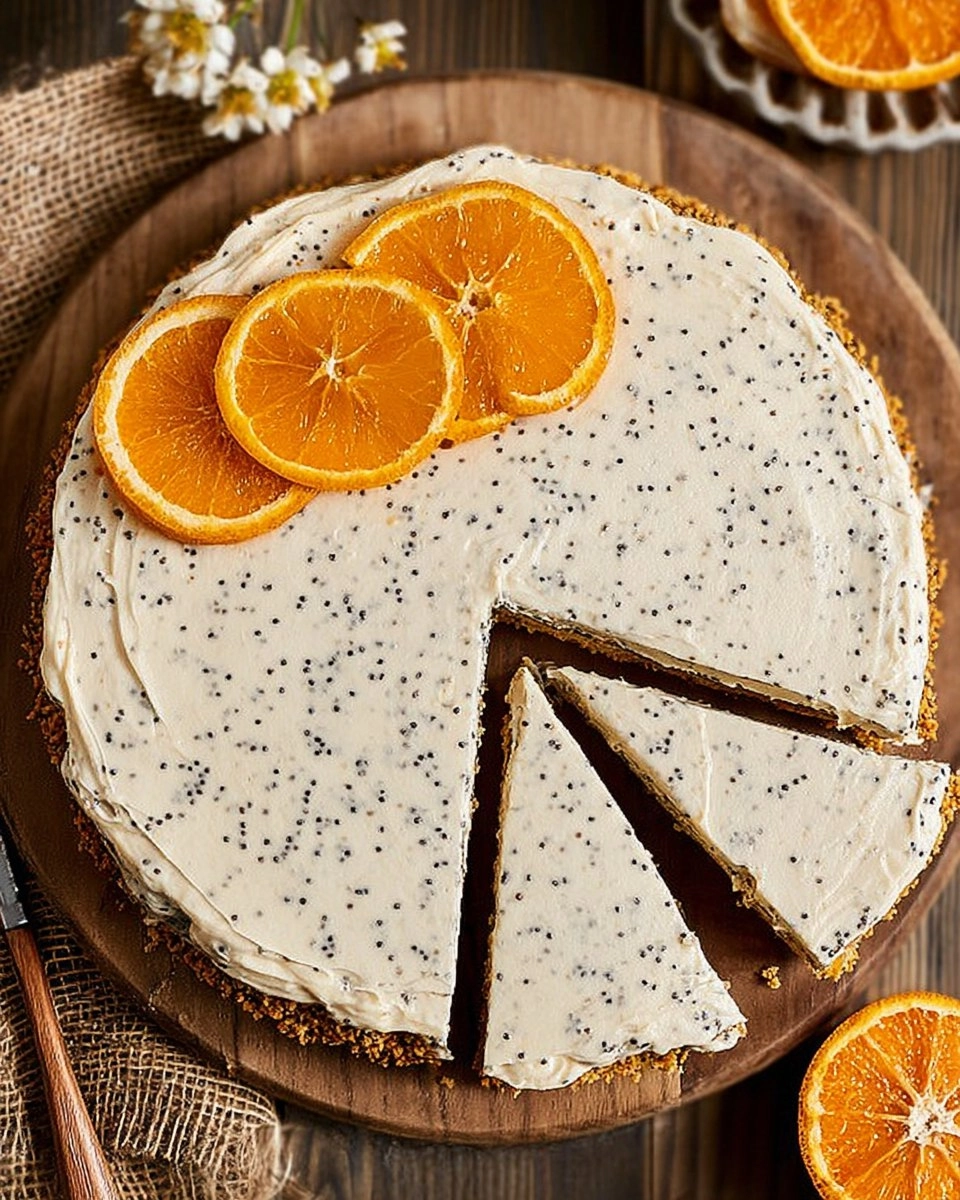 Orange Poppyseed Cake with Cream Cheese Frosting 142 Orange Poppyseed Cake with Cream Cheese Frosting