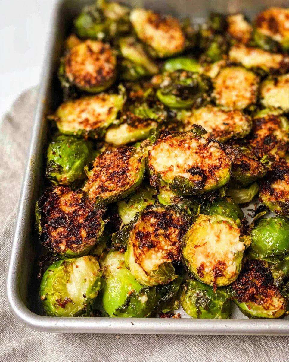 Parmesan Roasted Brussels Sprouts