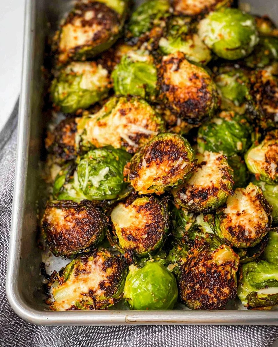 Parmesan Roasted Brussels Sprouts