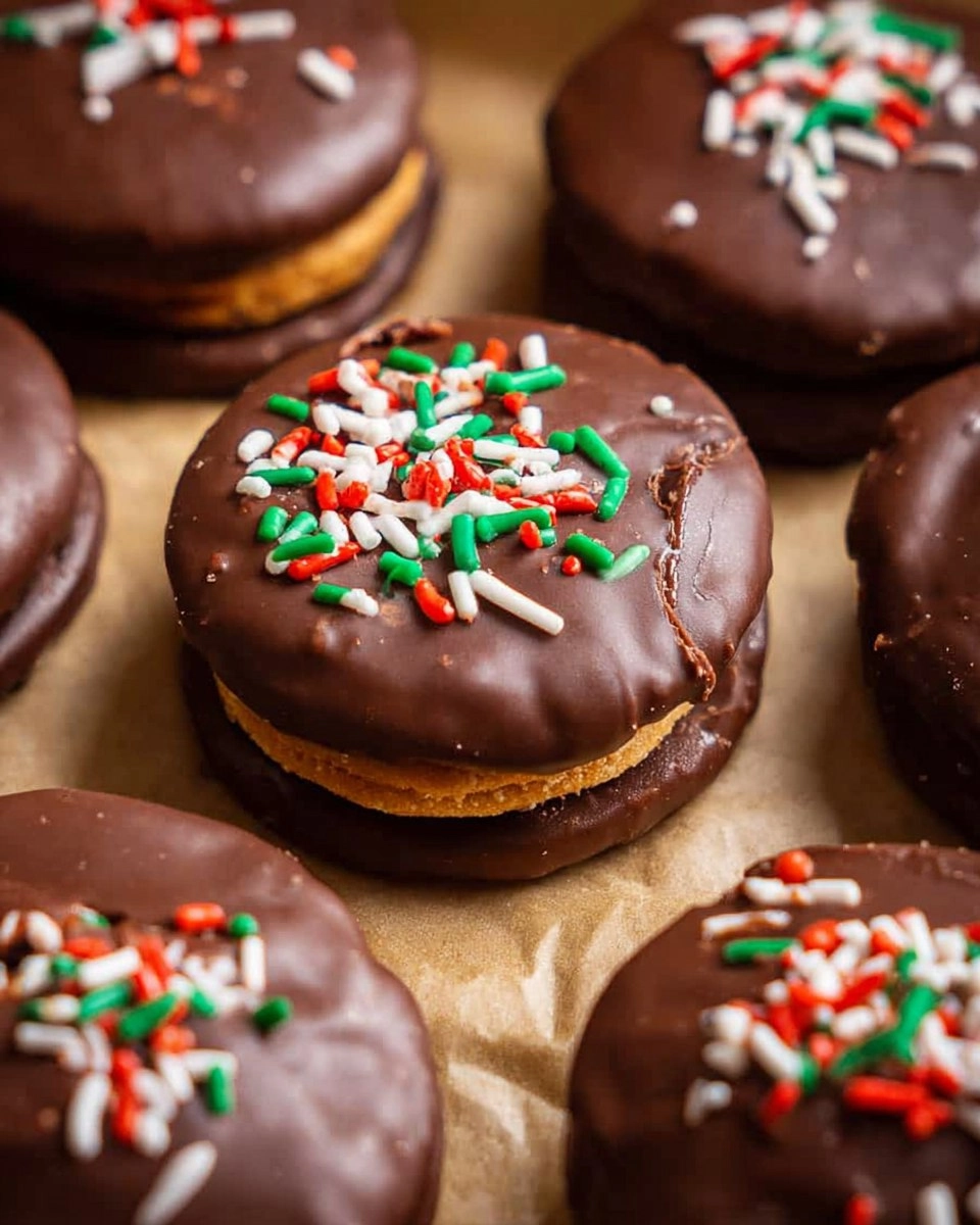 Reese Cup Ritz Cracker Cookies