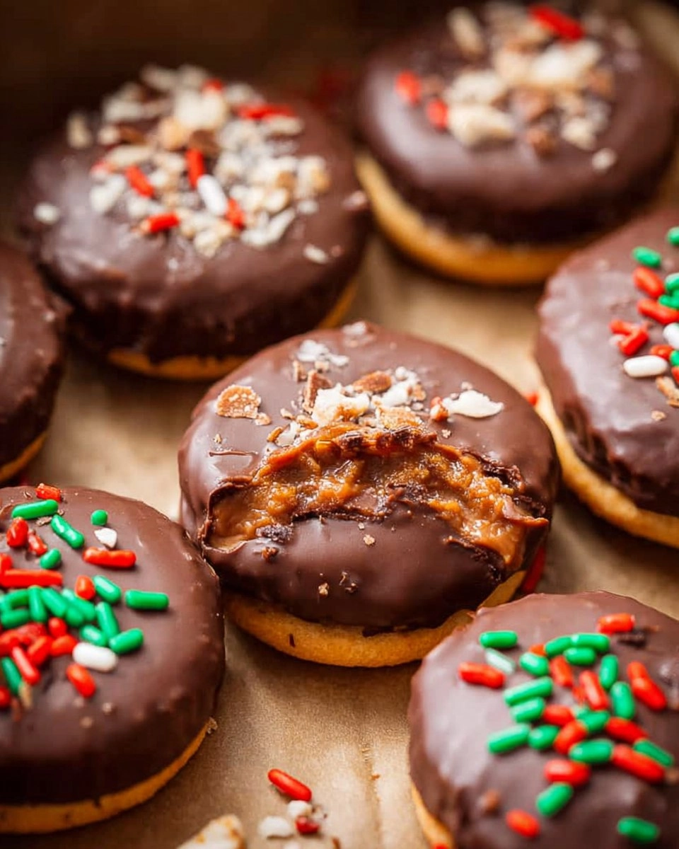 Reese Cup Ritz Cracker Cookies