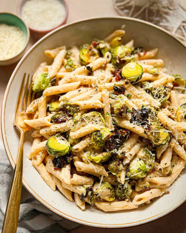Roasted-Brussels-Sprouts-Pasta-Recipe