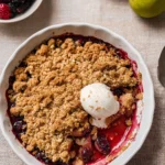 Spiced-Pear-Berry-Crumble-Recipe