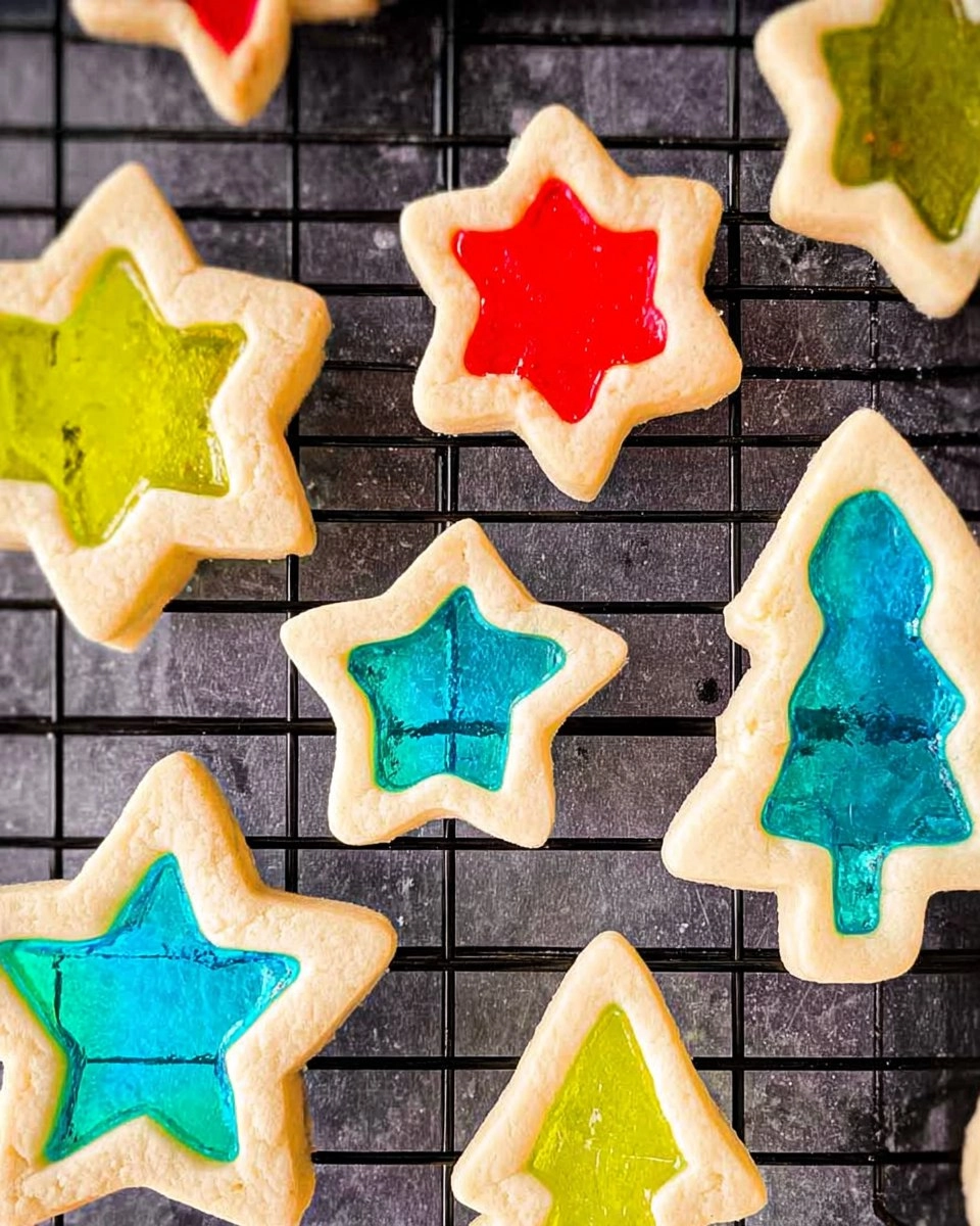 Stained Glass Cookies