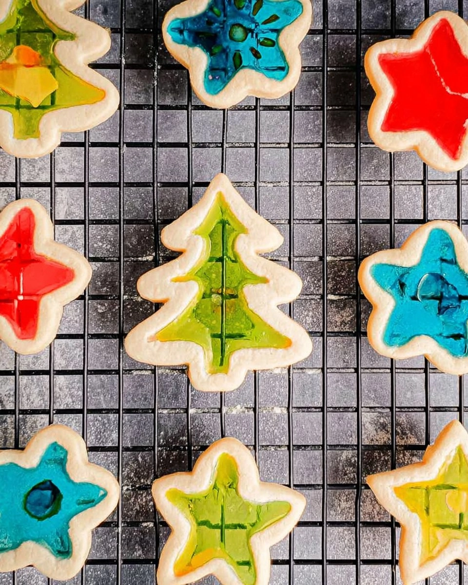 Stained Glass Cookies