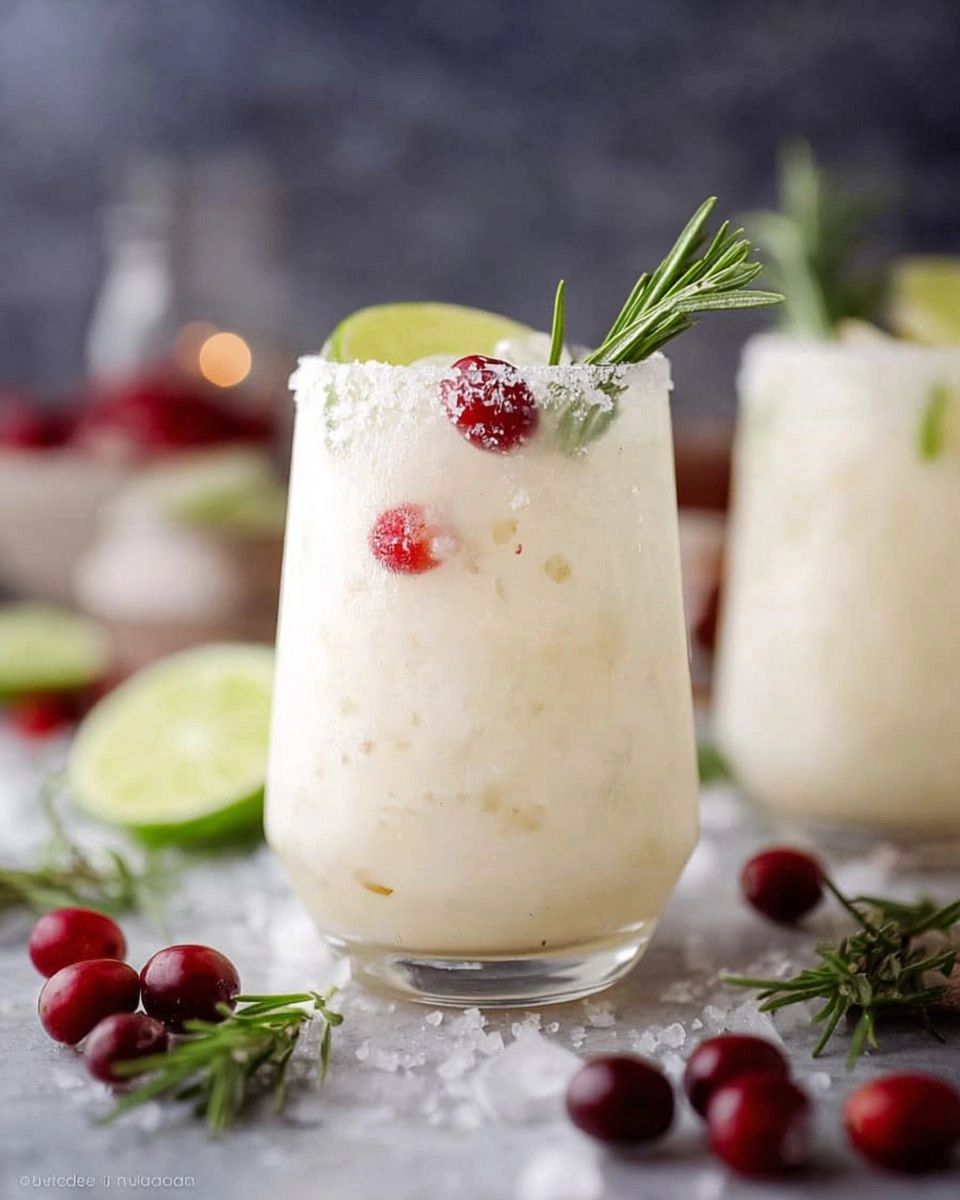 White Christmas Margarita