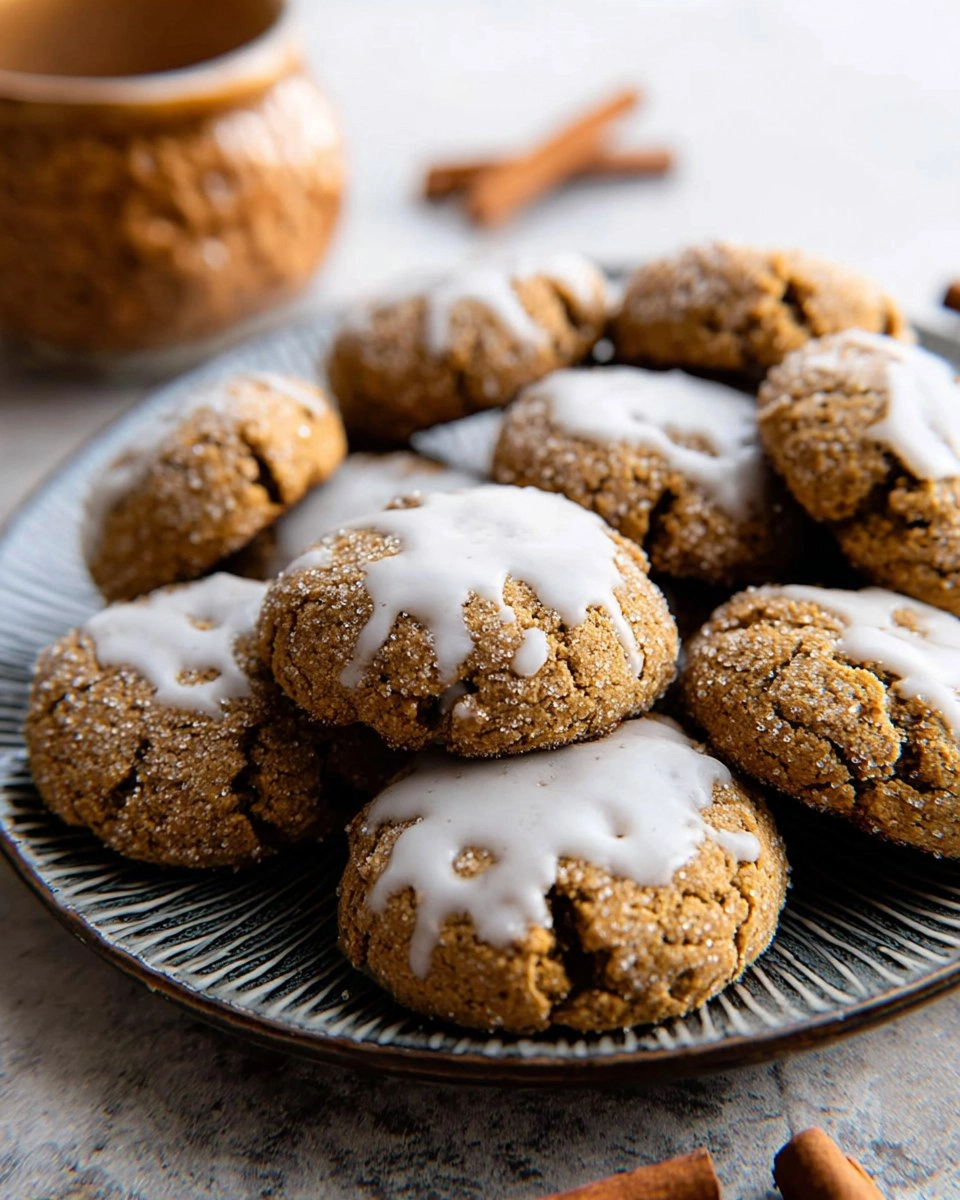 Almond Flour Ginger Molasses Cookies