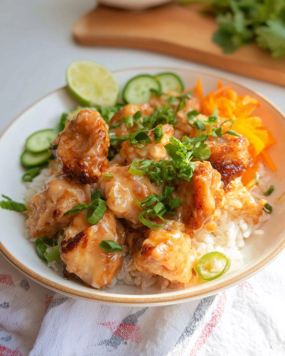 Bang Bang Chicken and Rice Bowl 131 Bang Bang Chicken and Rice Bowl