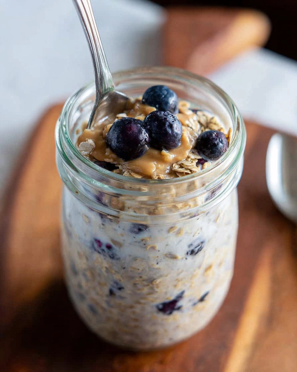 Blueberry Overnight Oats 66 Blueberry Overnight Oats