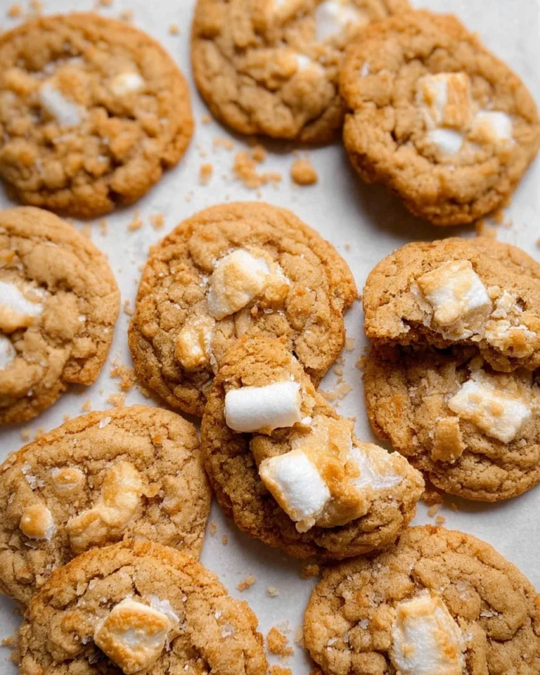 Brown-Butter-Marshmallow-Crispy-Cookies-Recipe