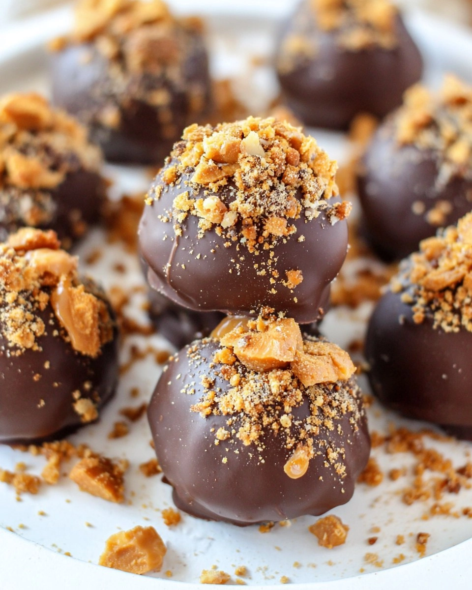 Butterfinger Nutter Butter Truffles