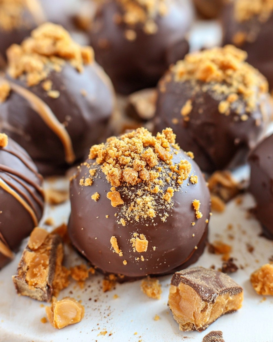 Butterfinger Nutter Butter Truffles