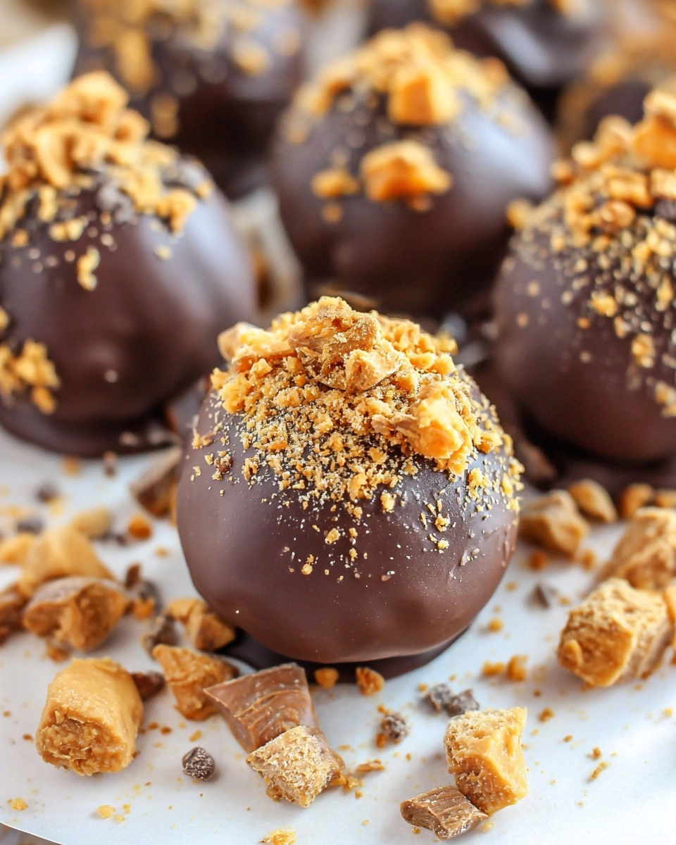 Butterfinger Nutter Butter Truffles