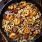 Cajun-Shrimp-and-Sausage-Pasta-Recipe