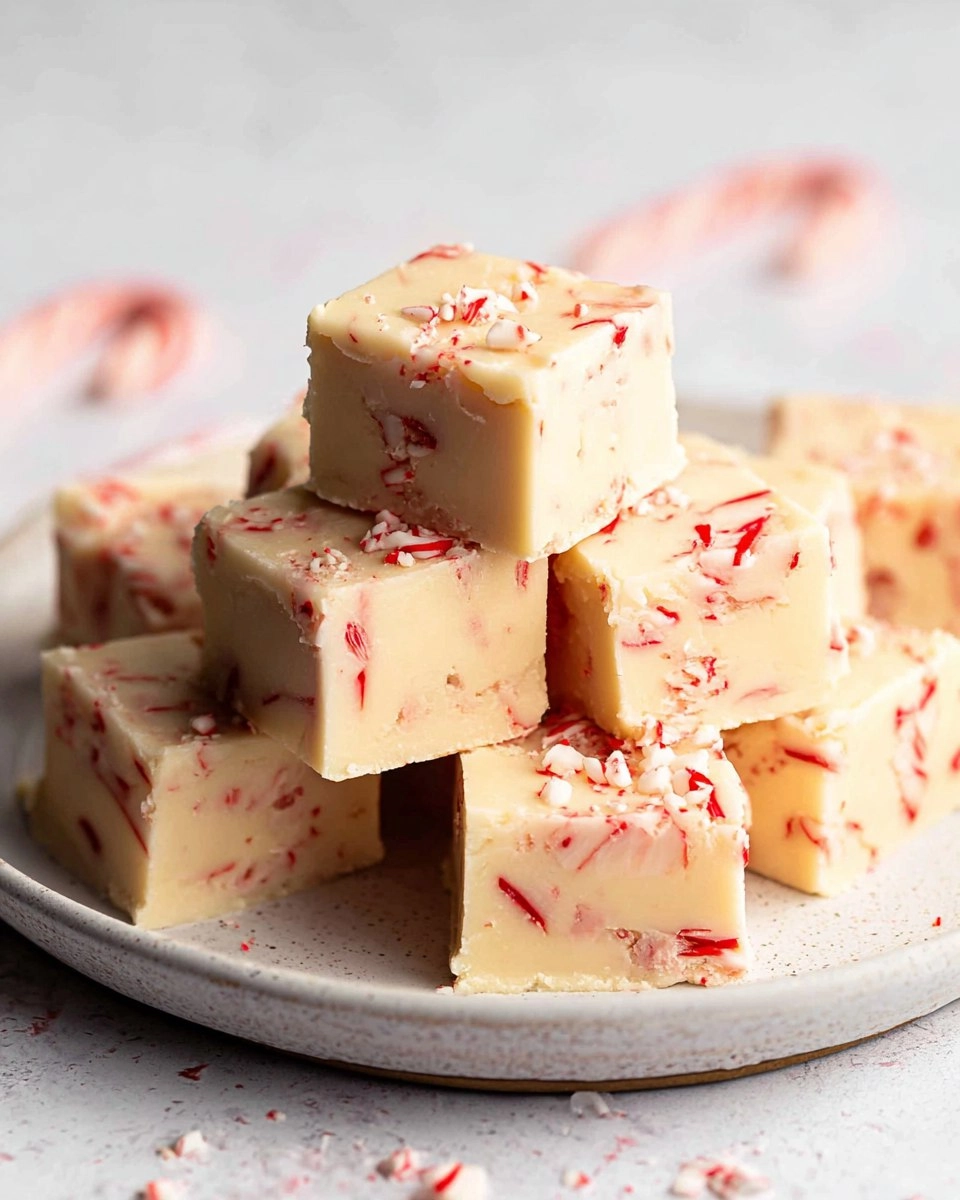 Candy Cane Fudge