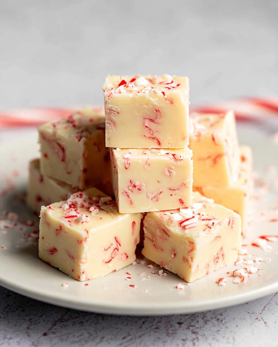 Candy Cane Fudge