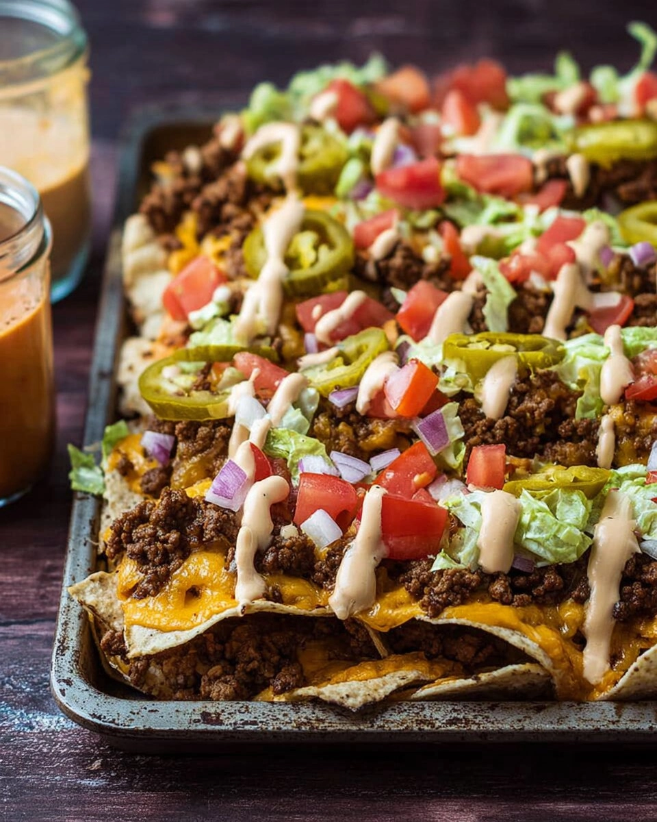 Cheeseburger Nachos