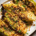 Chilli-Garlic-Butter-Roasted-Cabbage-Wedges-Recipe