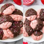 Chocolate Covered Strawberry Cookies Perfect For Your Sweetheart 78 Chocolate-Covered-Strawberry-Cookies-Perfect-For-Your-Sweetheart-Recipe