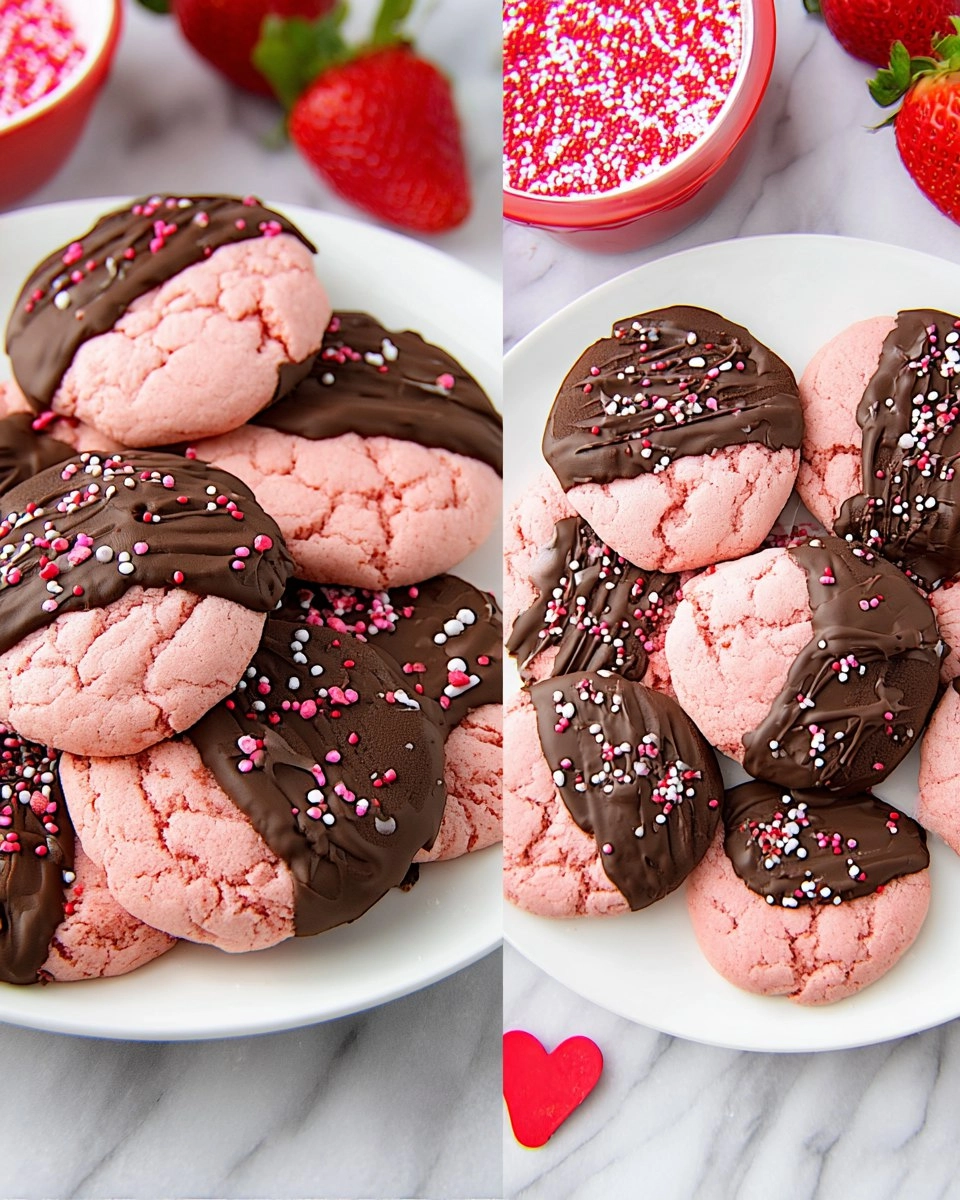 Chocolate Covered Strawberry Cookies Perfect For Your Sweetheart 75 Chocolate Covered Strawberry Cookies Perfect For Your Sweetheart