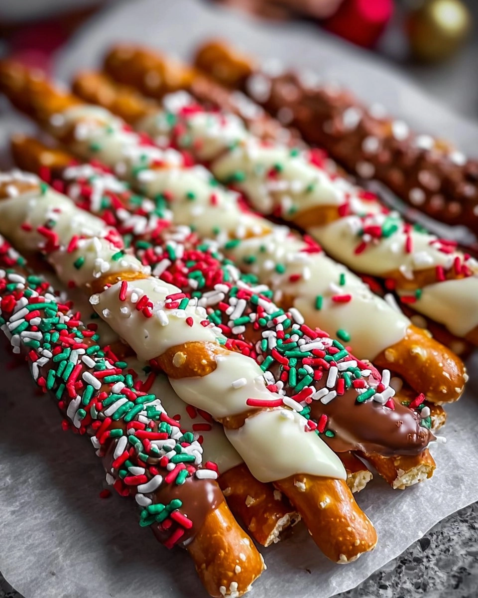 Christmas Pretzel Rods 65 Christmas Pretzel Rods