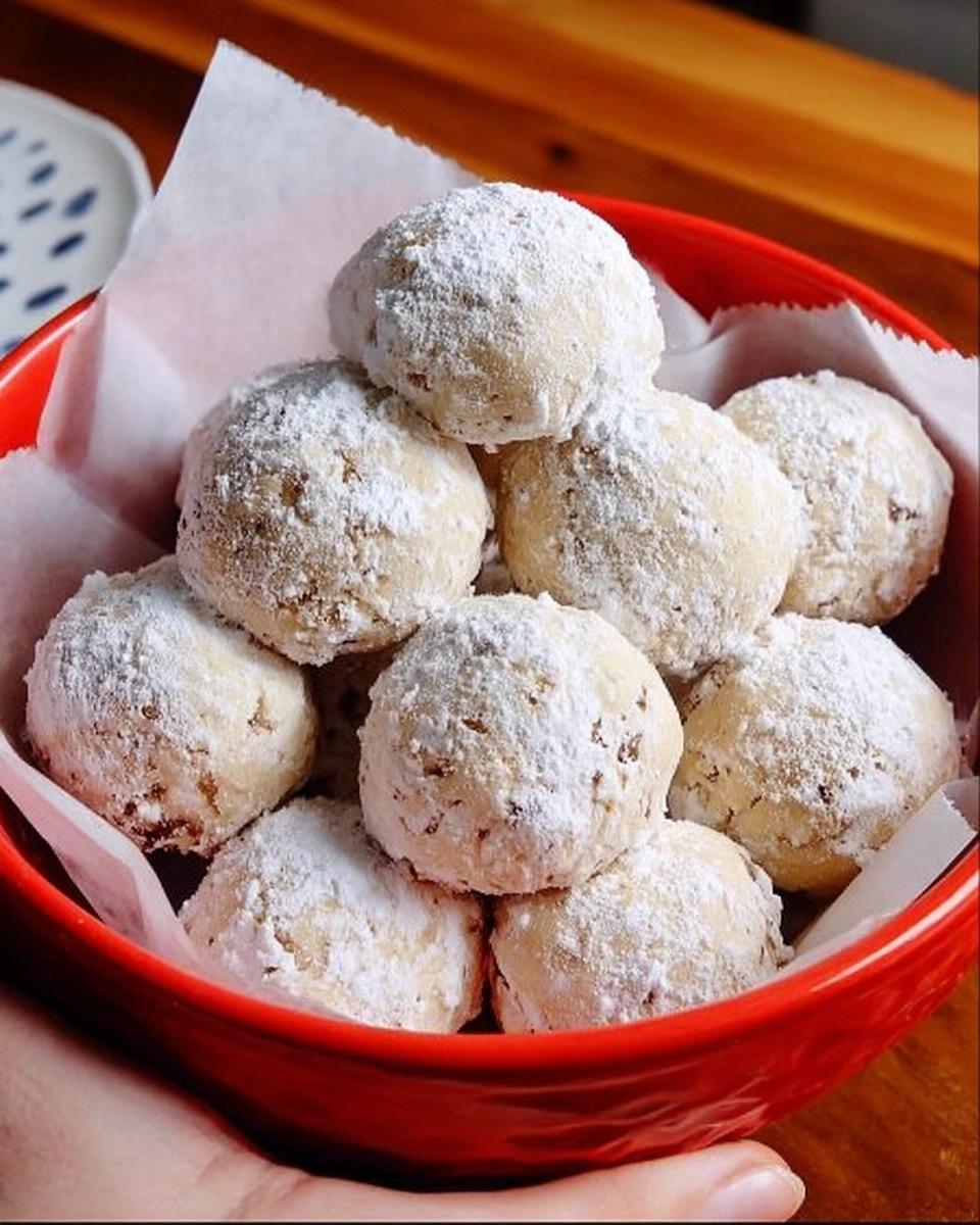 Christmas Snowball Cookies
