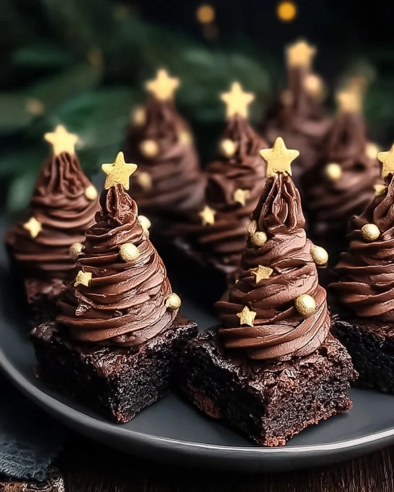 Christmas-Tree-Brownies-with-Chocolate-Buttercream-Bliss-Recipe