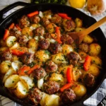 Classic Meatball Casserole (1950s-Style Family Dinner) 128 Classic-Meatball-Casserole-1950s-Style-Family-Dinner-Recipe